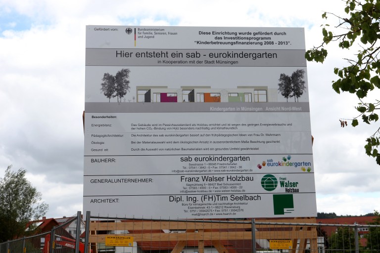 Nachhaltiger Kindergartenneubau