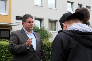 SPD Wahlkampf mit Gabriel und Ehehgeheimnisse