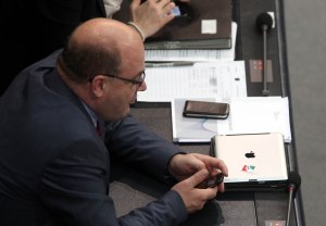 high tech im Bundestag