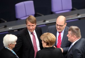 Kanzlerinwahl im Bundestag