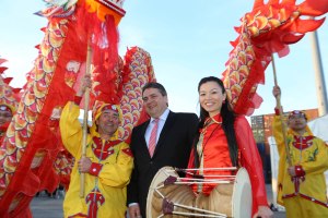 NRW und Sigmar Gabriel mit Xi
